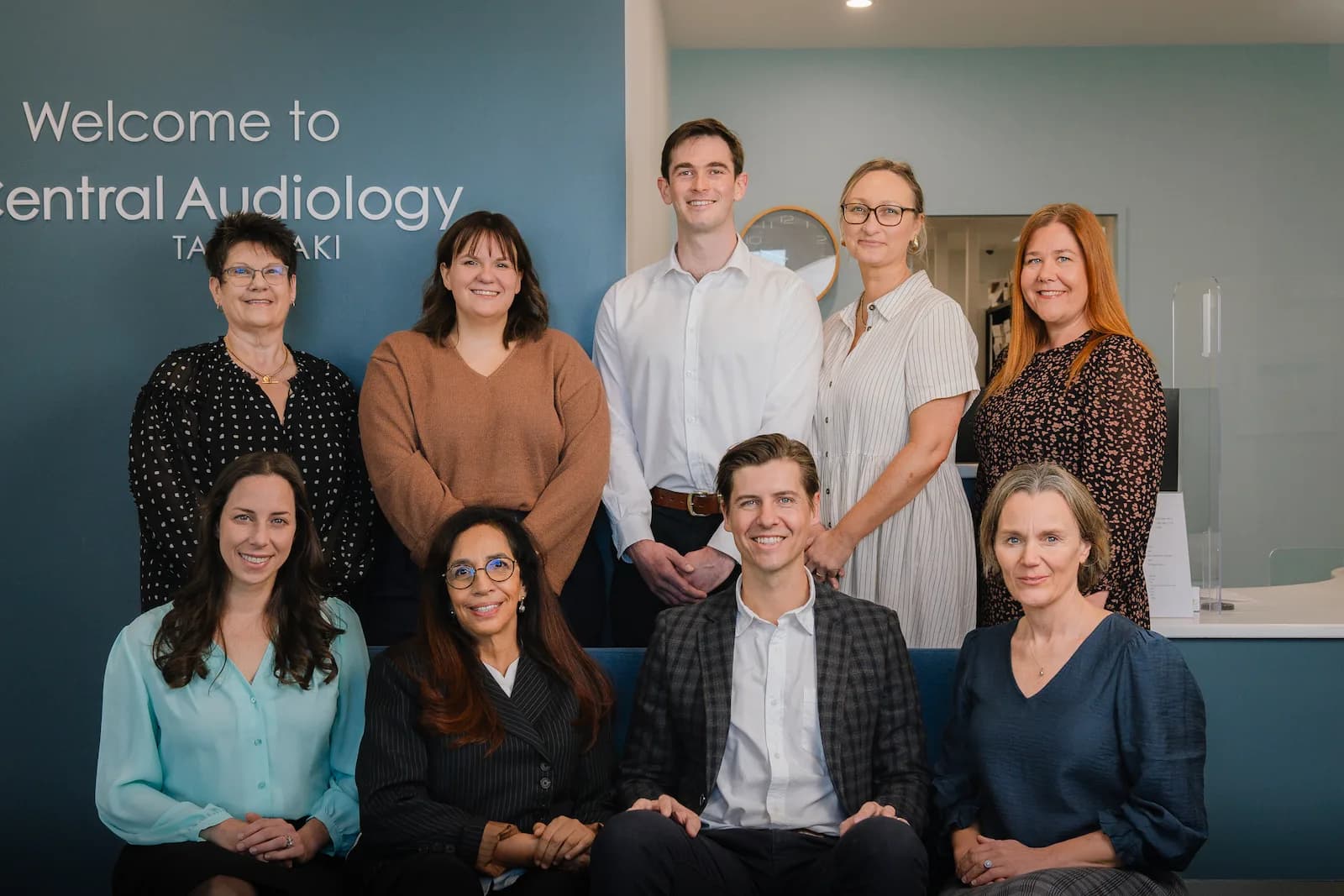 Central Audiology team portrait