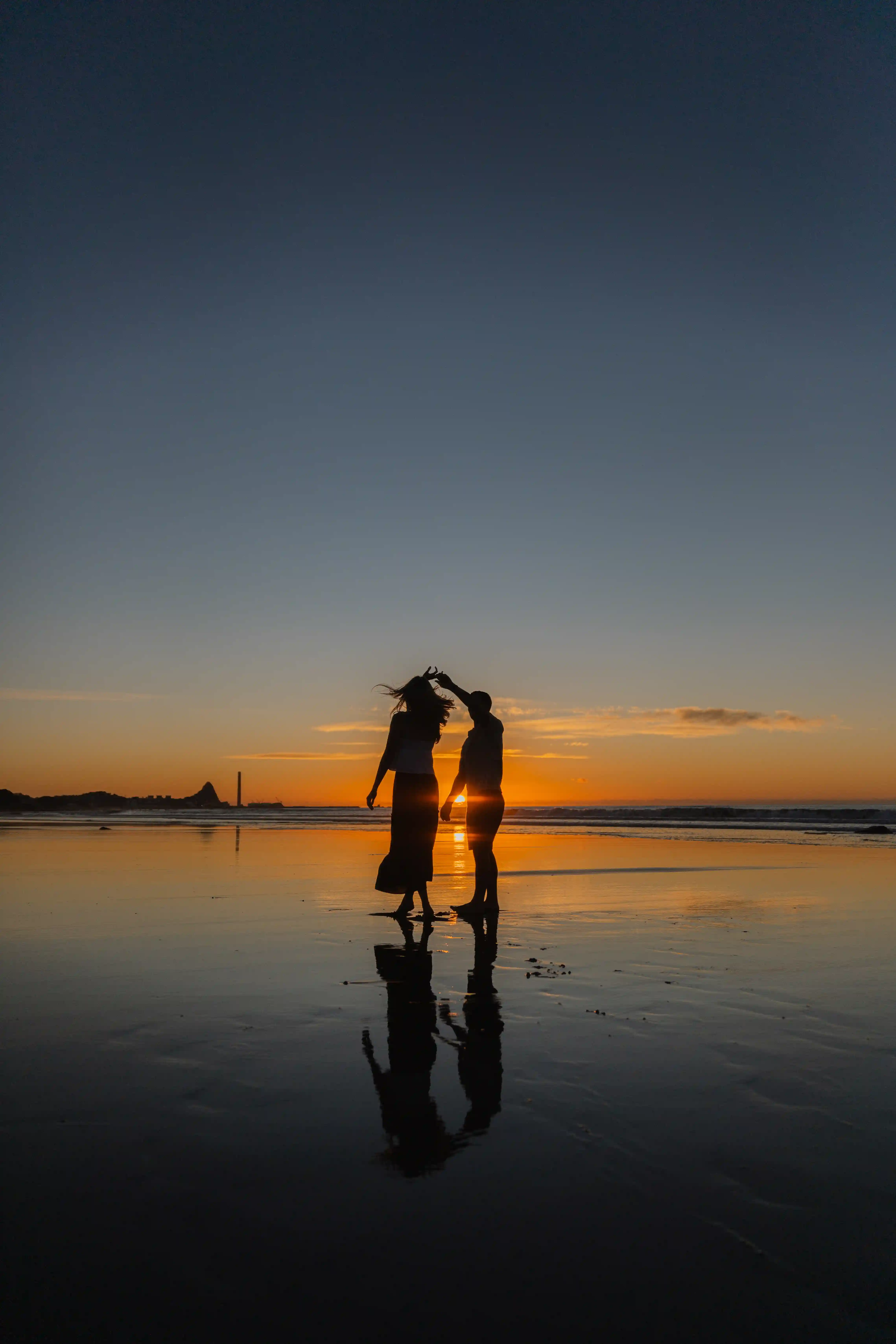 Wedding photography New Plymouth - wedding guests celebrating at reception